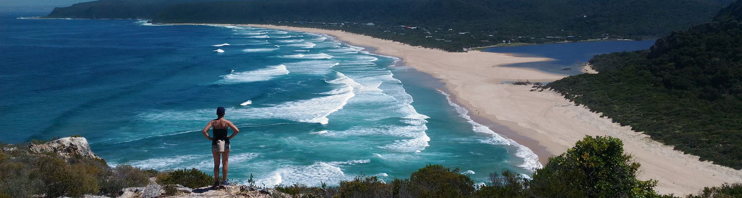 Nature's Valley strand & lagune