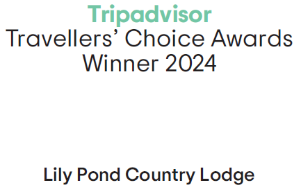 Tripadvisor, Travellers Choice Award, Lily Pond Country Lodge, top 10% Worldwide