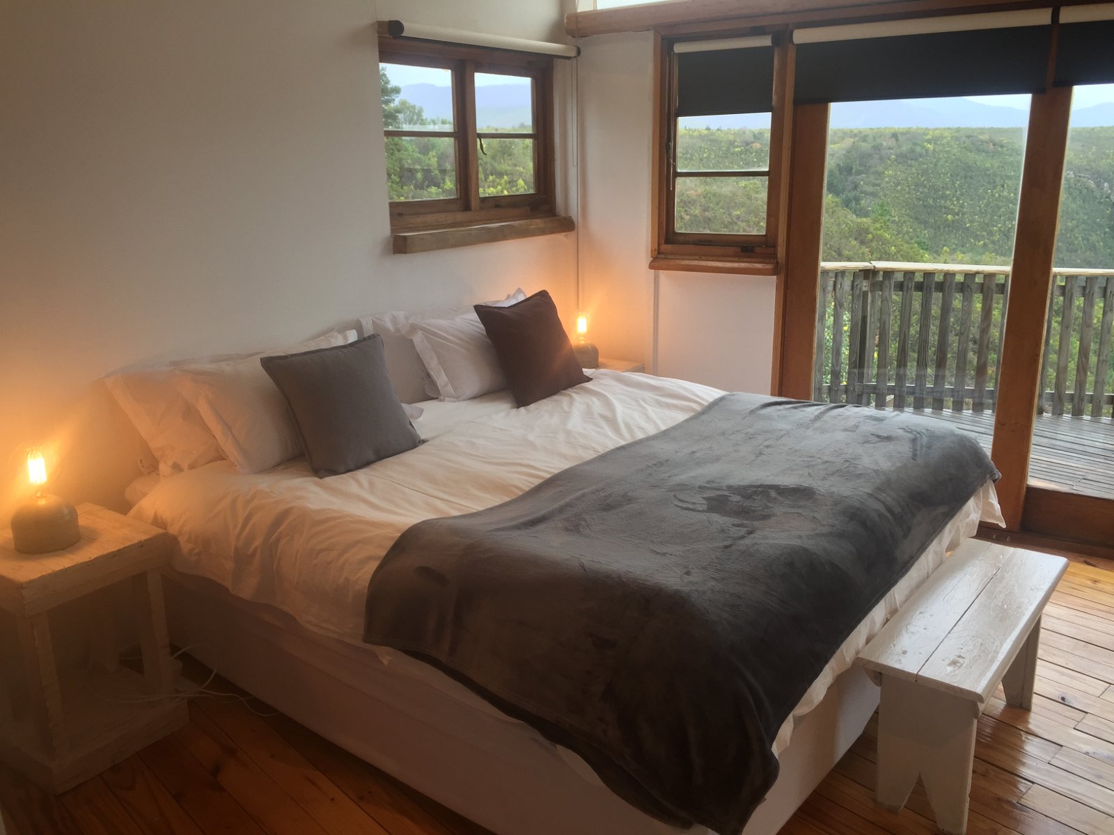 African Crags Eco-Lodge: Unit 1 bedroom