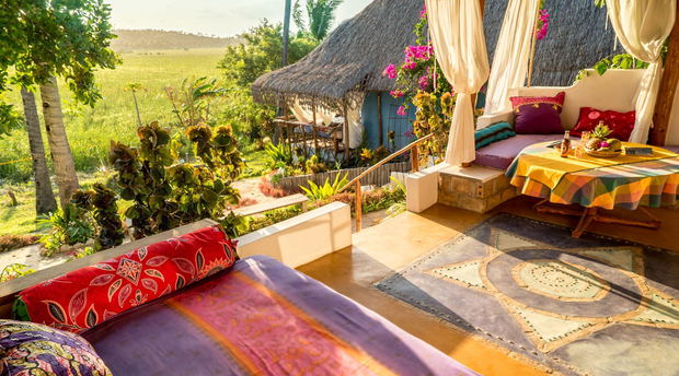 Suite Mango Self Catering with Braai, Lagoon Sunset Tofo Beach Mozambique Suite Mango Self Catering with Braai, Lagoon Sunset Tofo Beach Mozambique