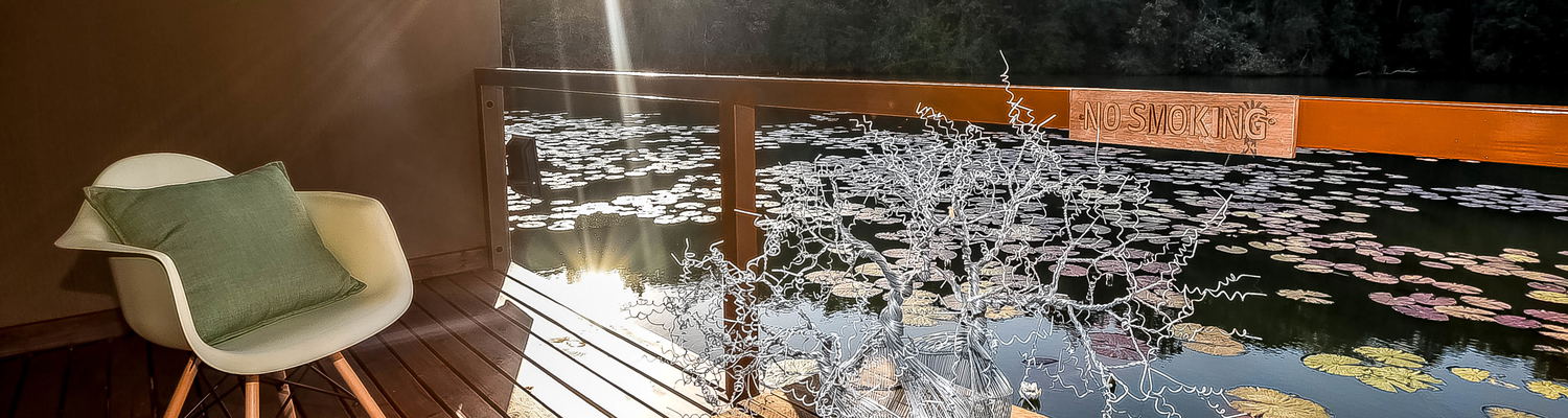Double Lake Room Patio View