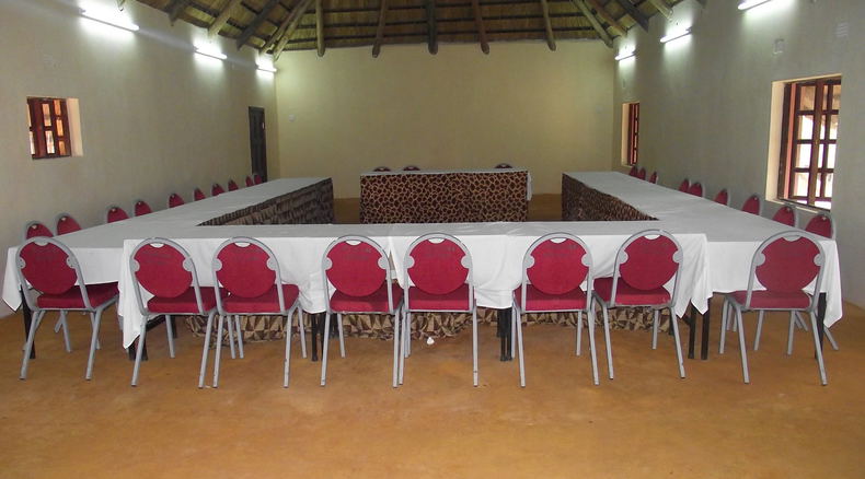 Conference facility at Limbo Lodge, Livingstone Conference facility at Limbo Lodge, Livingstone