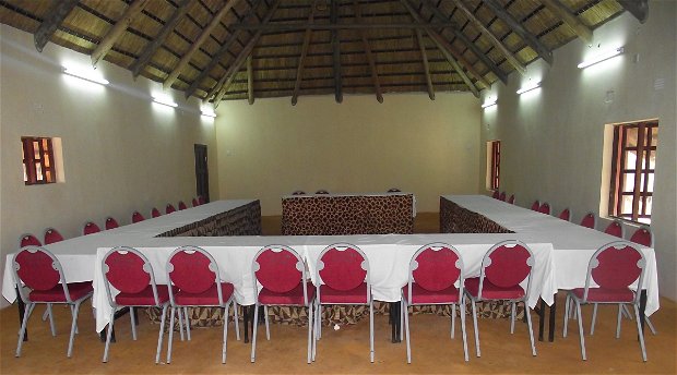 Conference facility at Limbo Lodge, Livingstone