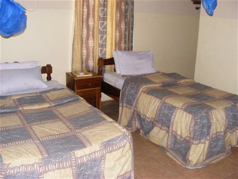 Twin room with twin beds