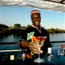 Barman onboard the Lady Livingstone
