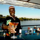 Barman onboard the Lady Livingstone Barman onboard the Lady Livingstone