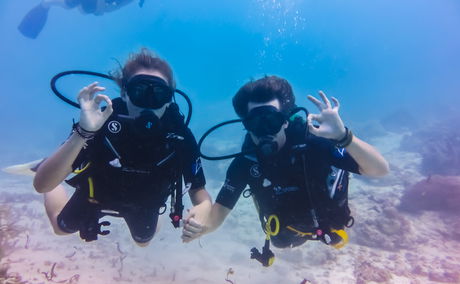 PADI diving in Zanzibar