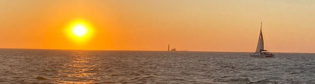 Sundowner sailing with Catamaran Charters Namibia