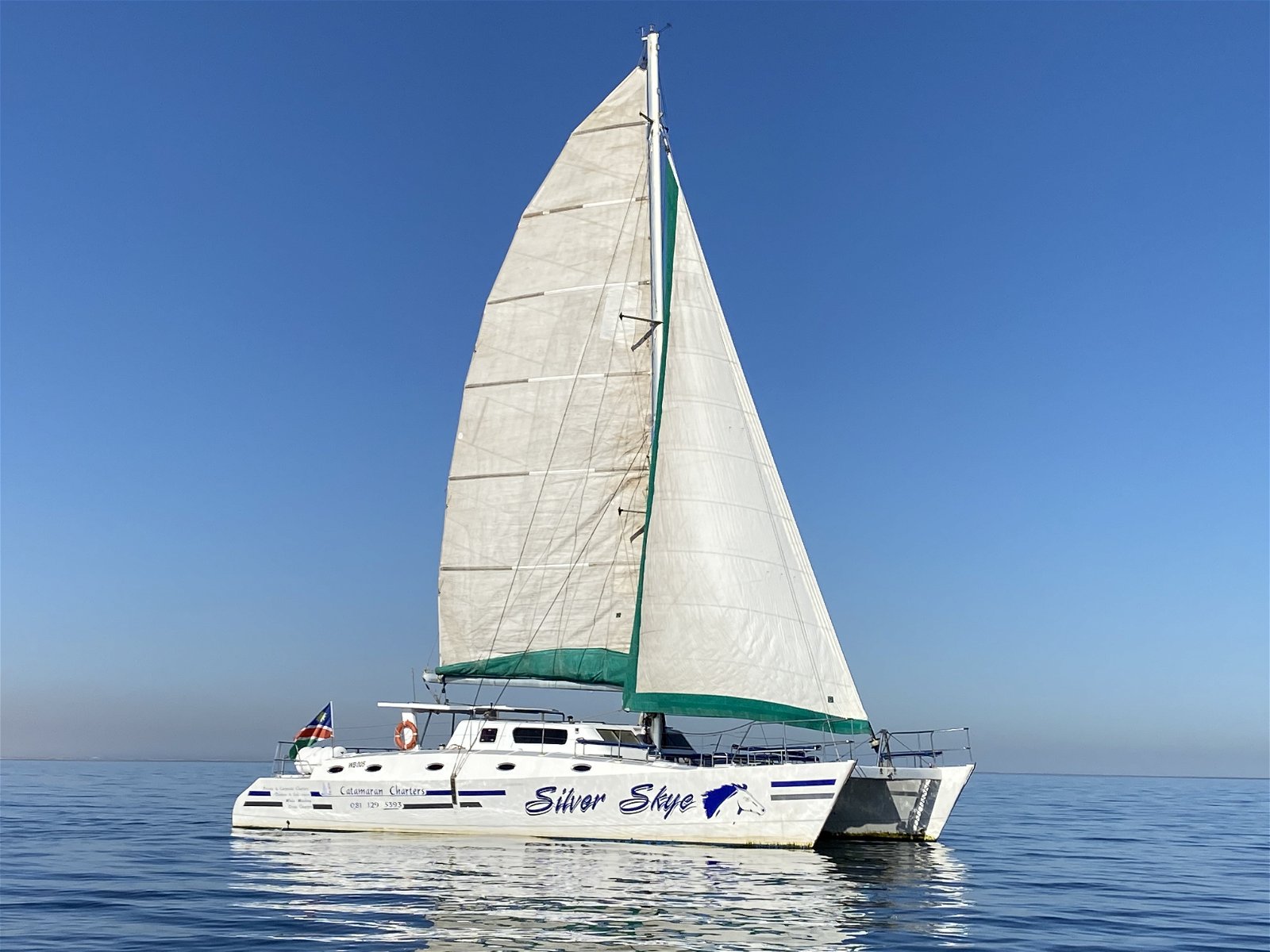 Sailing with Catamaran Charters Namibia