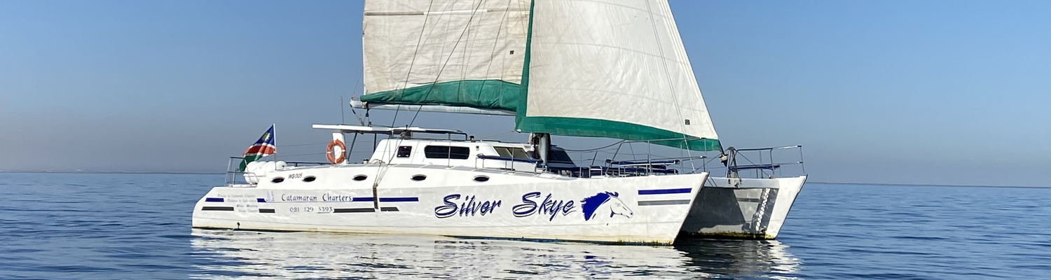 Sailing with Catamaran Charters Namibia