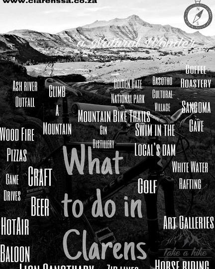 Clarens the Jewel of the Free State Activities Clarens the Jewel of the Free State Activities