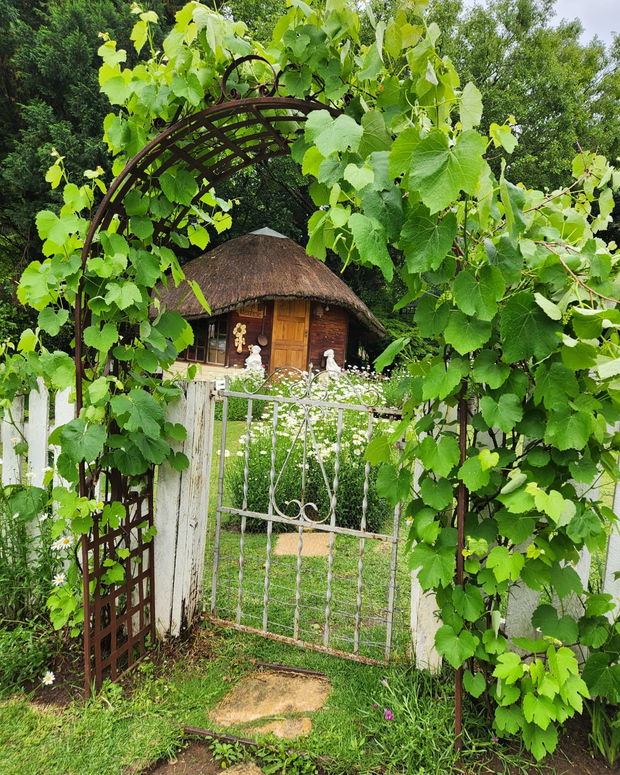 Mont Rouge Guesthouse Clarens in spring