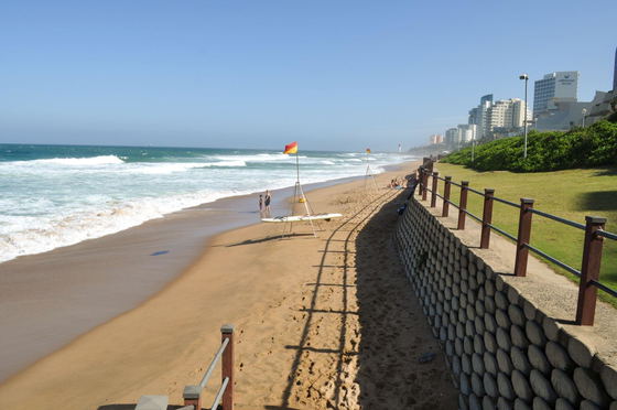 Beach and surrounding area