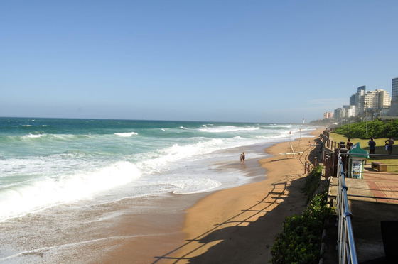 Beach and surrounding area