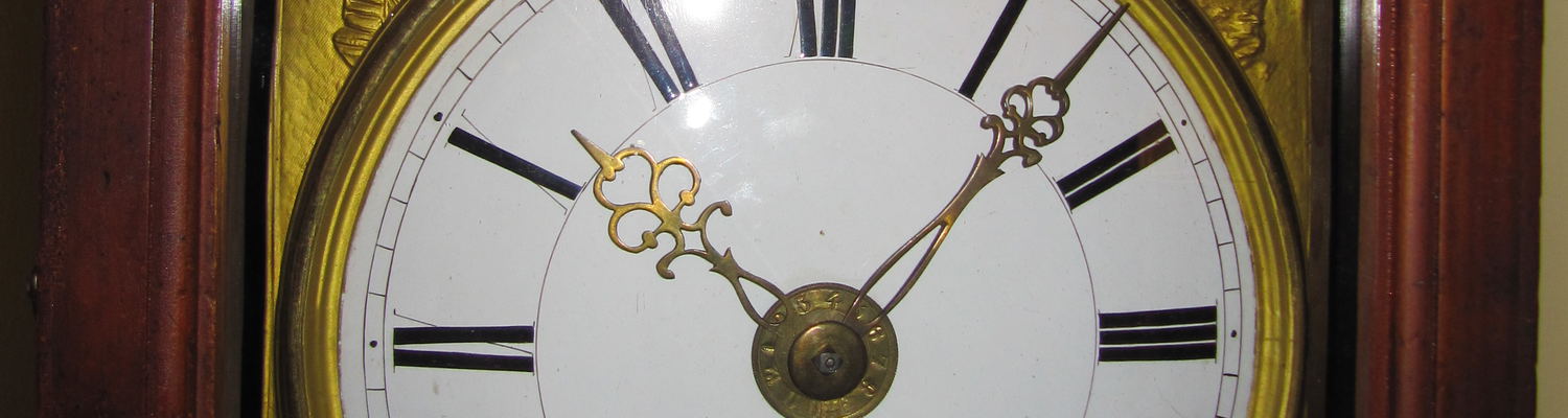 Timing is the essence of this special. Last chance of clocking on a last-minute special. Of vintage clock is ticking.