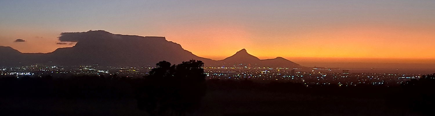 Sunset on Table Mountain