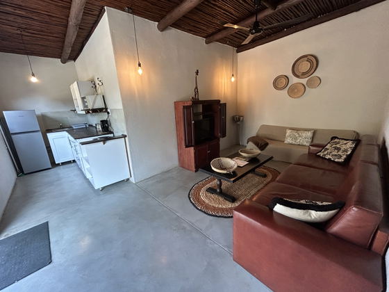 Bush Lodge 2 Lounge and kitchenette Bush Lodge 2 Lounge and kitchenette