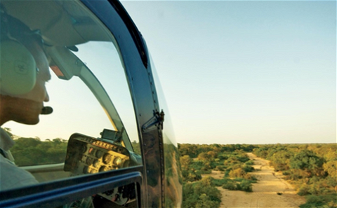 Helicopter Flight "ride along" with Anti-Poaching Surveilance