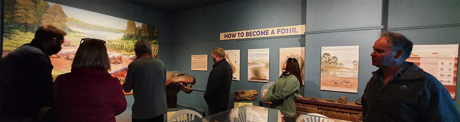 Kitching fossil exploration centre with A&A Adventures