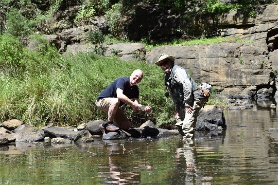 Wild Fly Fishing in the Karoo, fly fishing guided experience with Alan Hobson