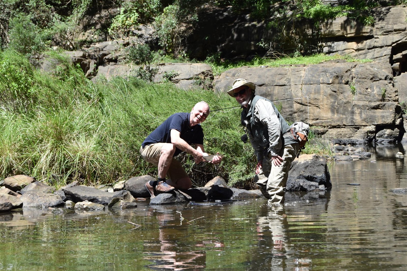 Wild Fly fishing in the Karoo with Alan Hobson, A&A Adventures