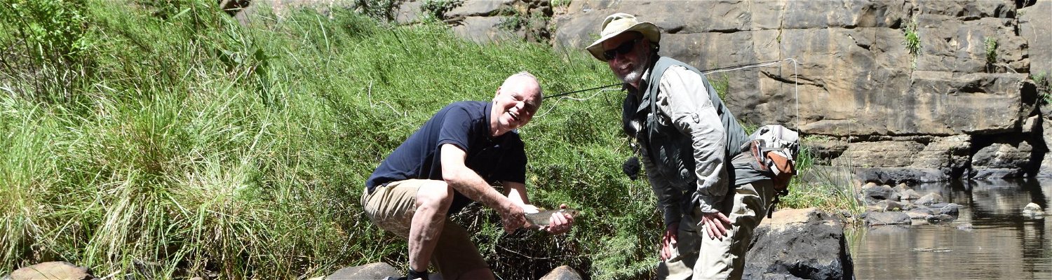 Wild Fly fishing in the Karoo with Alan Hobson, A&A Adventures