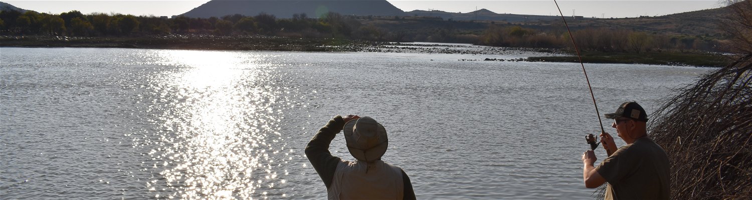 Lure fishing for freshwater species with Wild Fly Fishing in the Karoo