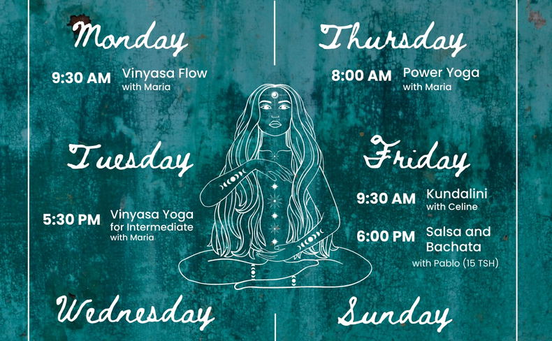 Yoga studio in the heart of Paje Yoga studio in the heart of Paje