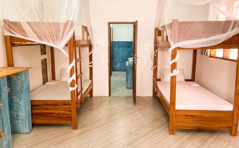 Dorm room in Paje