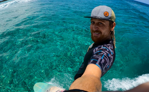Learn to surf in Zanzibar's tropical crystal clear tropical water