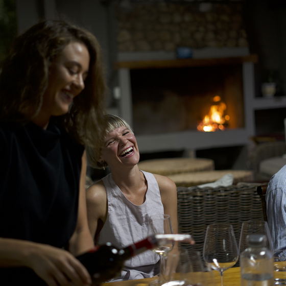 Premium wine tasting