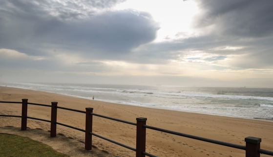 Beach and surrounding area