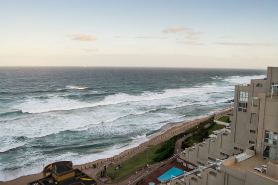 Balcony view and surrounding area