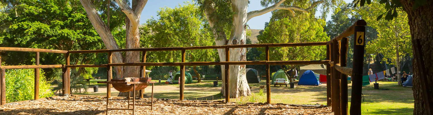 Upper level camp sites