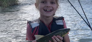 Father and daughter guided fishing special