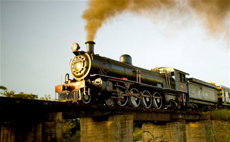 A vintage steam train and dining experience A vintage steam train and dining experience