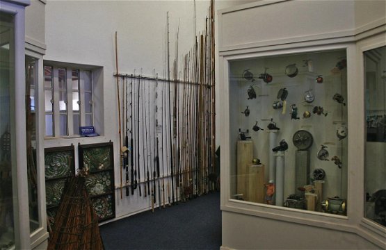 Angling collection in the Old Gaol at the Knysna Museum