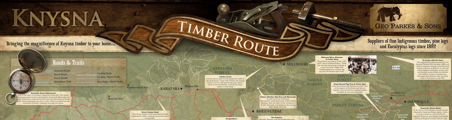 Knysna Timber Route, Geo Parkes & Sons