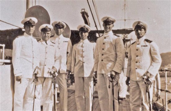 Wardroom officers of HMS Verbena, 1930