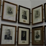 Portraits of past Mayors of Knysna in the Knysna Museum