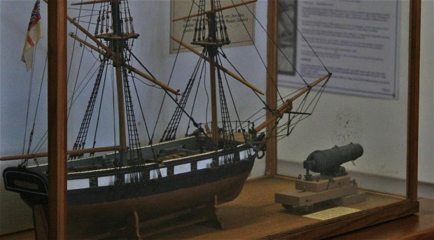 Model of ss Albatross in the Knysna Museum