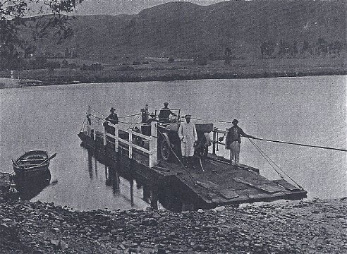Knysna River pontoon, ca. 1920