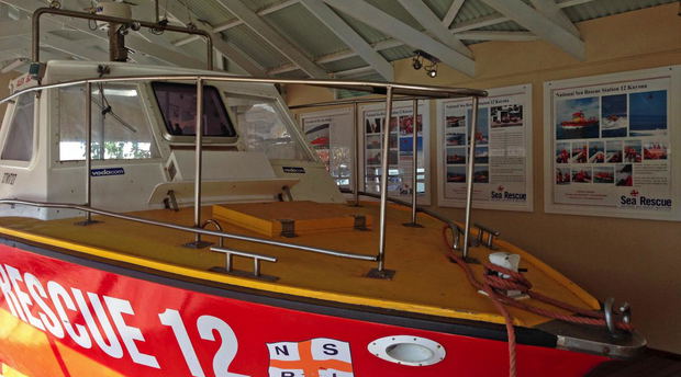 NSRI Station 12 Knysna Museum - Alex Blaikie rescue craft NSRI Station 12 Knysna Museum - Alex Blaikie rescue craft