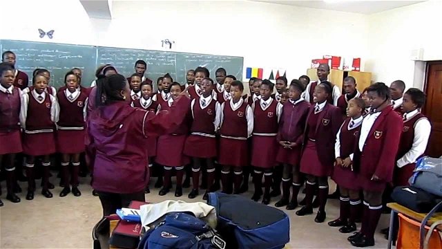 Percy Mdala High School choir