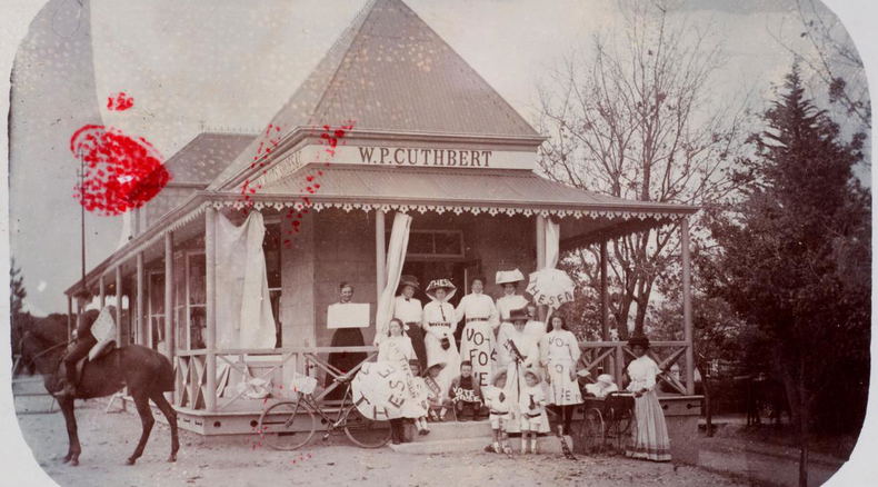 Knysna during Provincial Council Elections, 1910