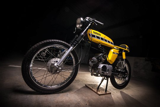 The Motorcycle Room Knysna - Yamaha FS3 50CC custom