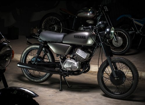 The Motorcycle Room Knysna - custom Yamaha RS185