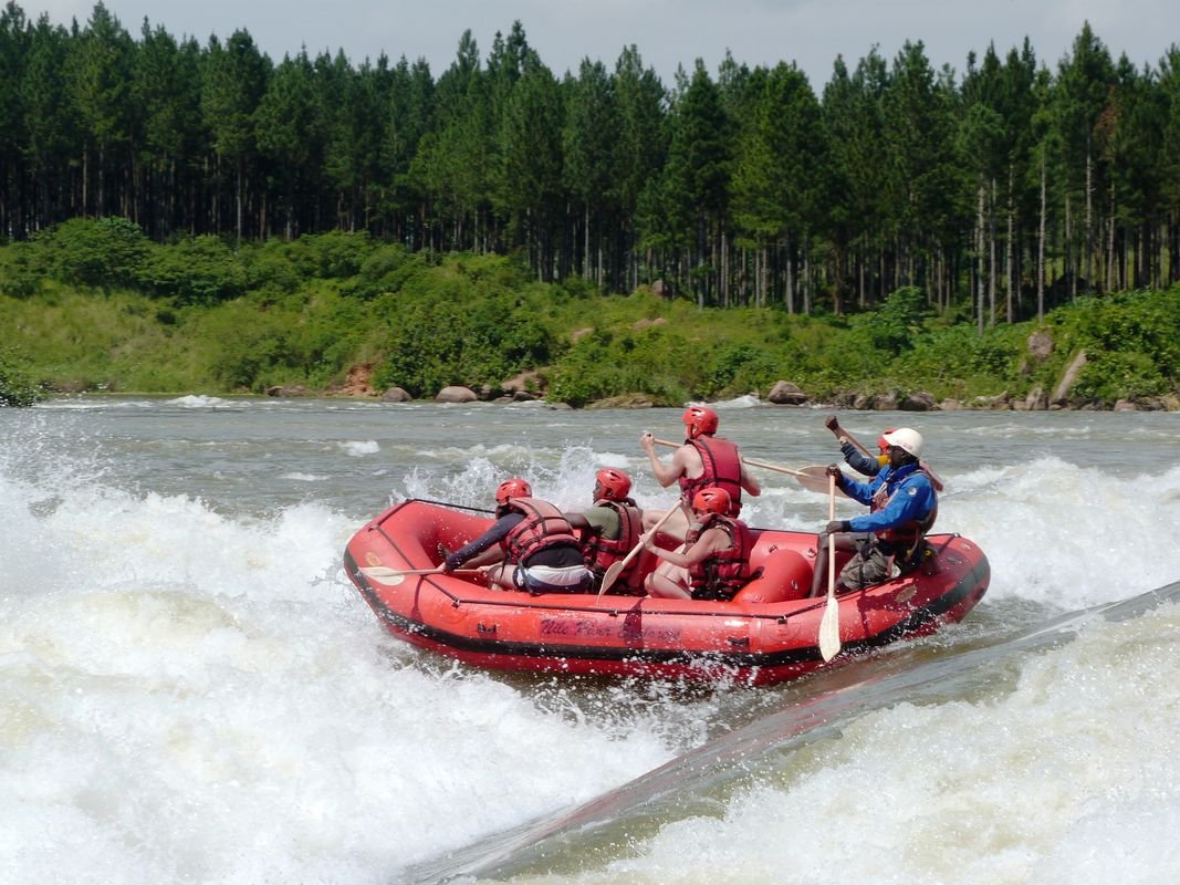 White Water Rafting on the Nile with Nile River Explorers, Jinja, Uganda