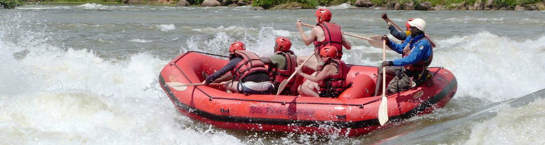 White Water Rafting on the Nile with Nile River Explorers, Jinja, Uganda