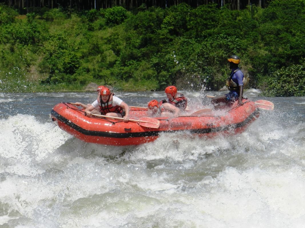 Rafting on the Nile with Nile River Explorers, Jinja, Uganda